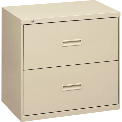 400 Series Two-Drawer Lateral File, 36w X 19-1/4d X 28-3/8h, Putty