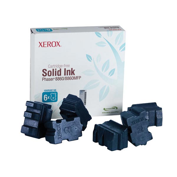 Solid Ink Sticks, Page Yield 14000, Cyan