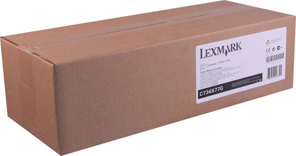 Waste Toner Box For Lexmark C734 Series, C736 Series, 25k Page Yield