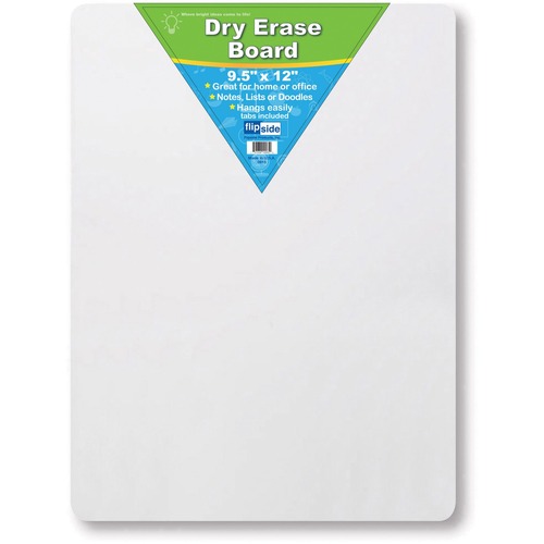 Dry Erase Board, 9-1/2"x12", White