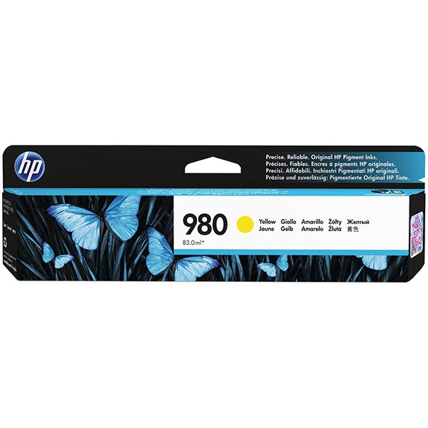 HP D8J09A (HP 980) Yellow OEM Ink Cartridge