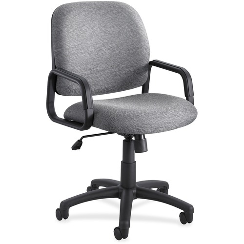 Managers High Back Chair, 24"x24"x35-1/2"-39-1/2", Gray