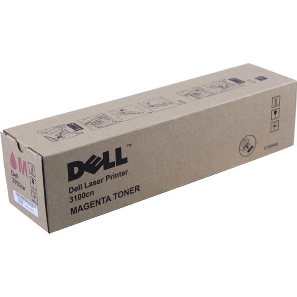 Dell 3100CN High Yield Magenta Toner Cartridge (OEM# 310-5730) (4000 Yield)
