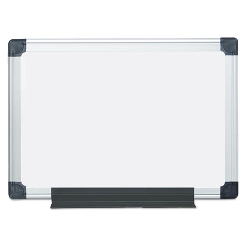 Value Lacquered Steel Magnetic Dry Erase Board, 18 X 24, White, Aluminum