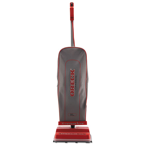 U2000r-1 Commercial Upright Vacuum, 120 V, Red/gray, 12 1/2 X 6 3/4 X 47 3/4