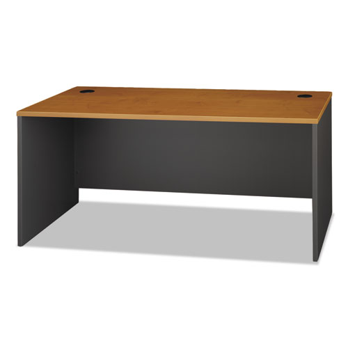 Series C Collection 66w Desk Shell, Natural Cherry