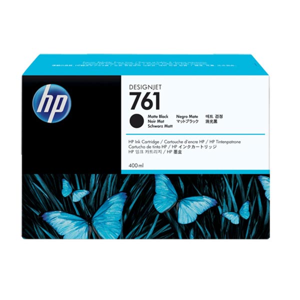 Hewlett-Packard  HP 761 Ink Cartridge, 400ml, Matte Black