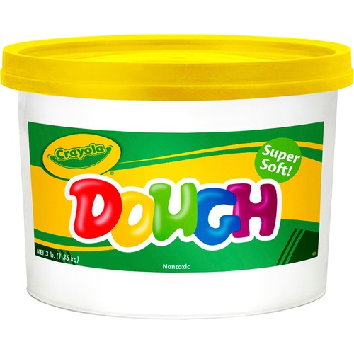 Modeling Dough Bucket, 3 Lbs., Yellow