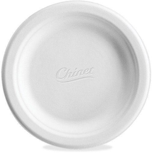 Huhtamaki  Paper Dinnerware, Plates, 6", 1000/CT, White