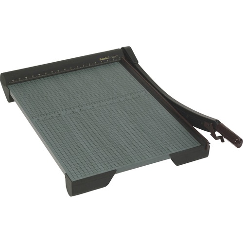 The Original Green Paper Trimmer, 20 Sheets, Wood Base, 19 1/8" X 21 1/8"