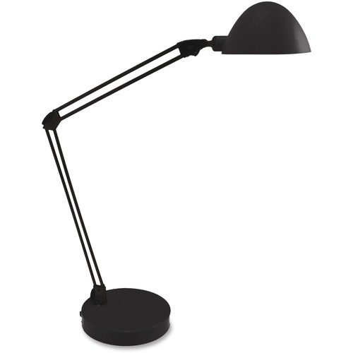 LED DESK AND TASK LAMP, 5W, 5.5"W X 13.38"D X 21.25"H, BLACK