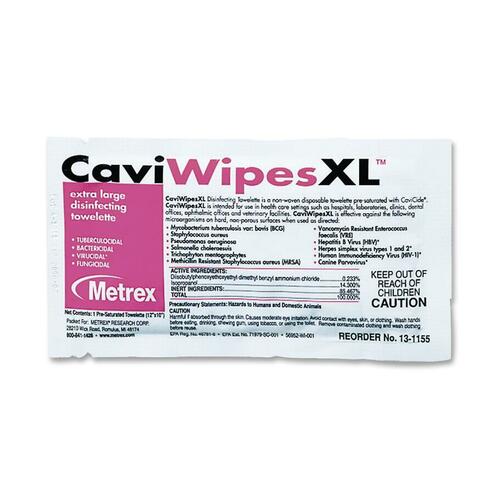 TOWELETTES,INDV PKT,CAVI,XL