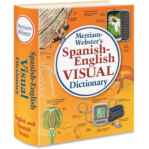 Spanish-English Visual Dictionary, Paperback, 1152 Pages