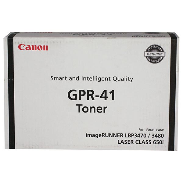 3480B005AA (GPR-41) TONER, 6400 PAGE-YIELD, BLACK