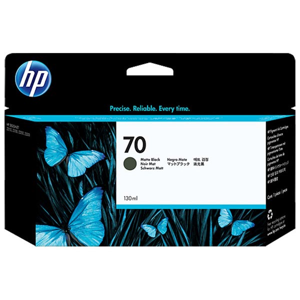 Hewlett-Packard  HP 70 Ink Cartridge, 130ml, Matte Black