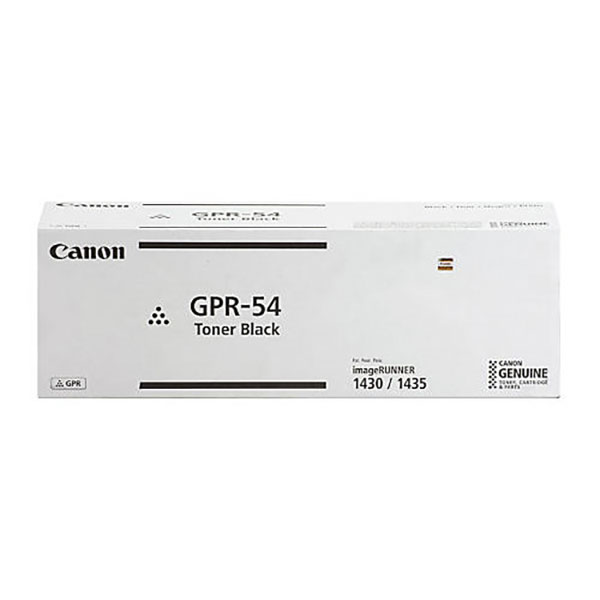 Canon (GPR-54) imageRUNNER 1435 Black Toner Cartridge (17600 Yield)