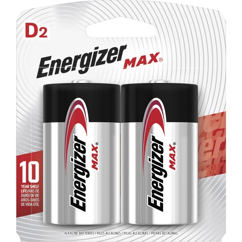 Energizer Alkaline Battery, "D" Size, 24CT