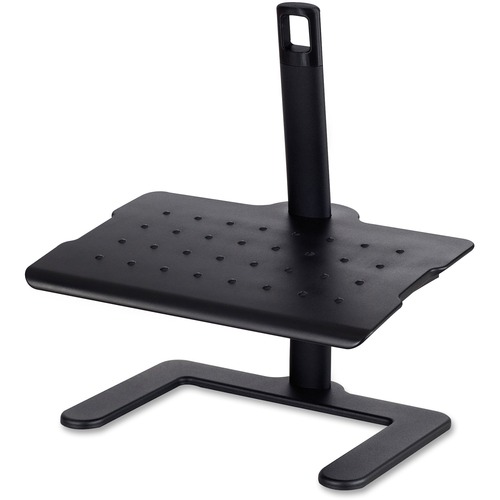 Height Adjustable Footrest, 20-1/2"x14-1/2"x21-1/2', Black