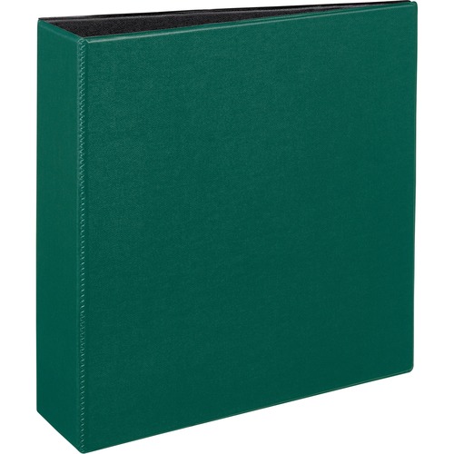Durable Binder With Slant Rings, 11 X 8 1/2, 3", Green