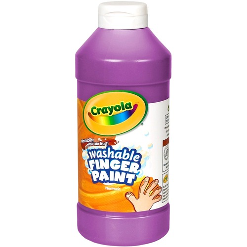 Washable Finger Paint, Non-Toxic, 16iz., Violet