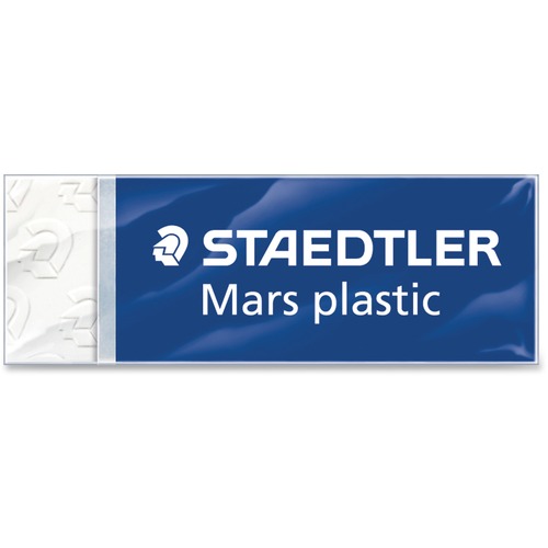 Mars Eraser, White, Vinyl, 20/box