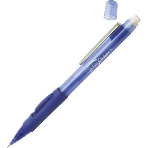 7520015654874, SIDE ADVANCED MECHANICAL PENCIL, 0.7MM, TRANSLUCENT BLUE, DOZEN