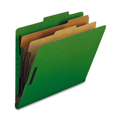 Classification Folders, 2"Exp., 2 Dvdrs,Letter,10/BX,GN