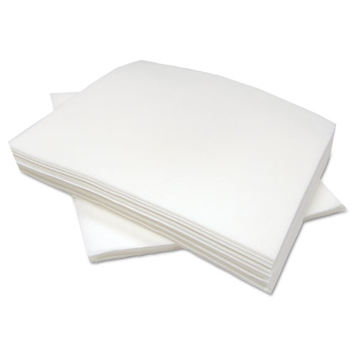 Tuff-Job Airlaid Wipers, Medium, 12 X 13, White, 900/carton