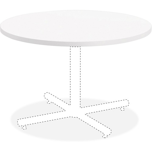 Laminate Round Tabletop, 42", White