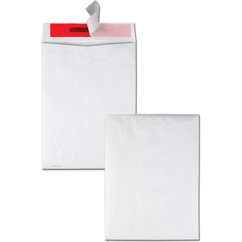 Advantage Flap Stik Tyvek Mailer, 9 X 12, White, 100/box