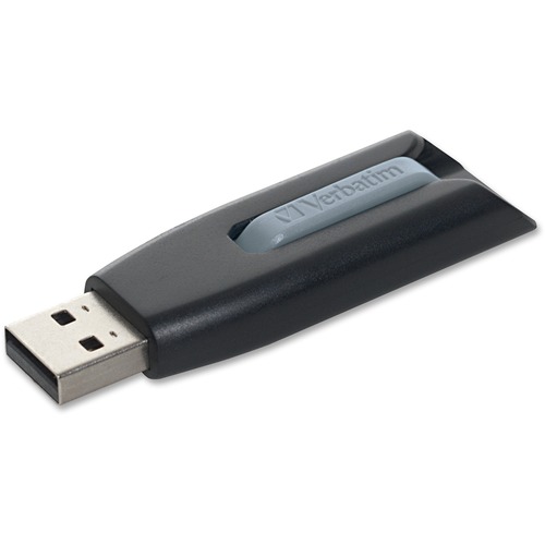 V3 USB 3.0 Drive, 64GB, Black/Gray