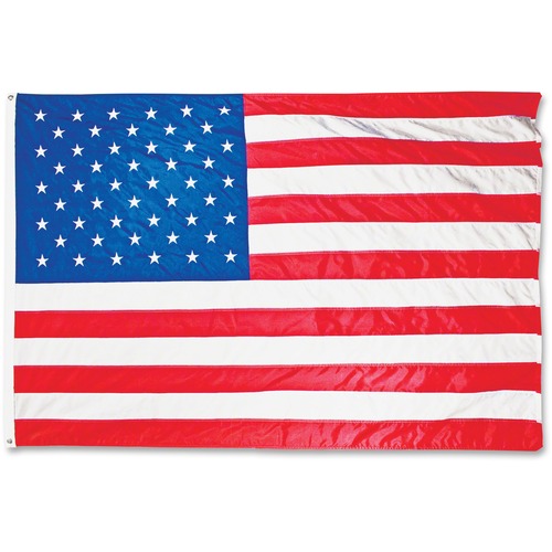 All-Weather Outdoor U.s. Flag, Heavyweight Nylon, 3 Ft X 5 Ft