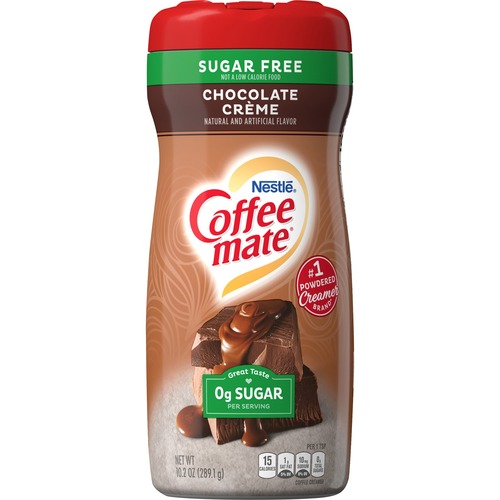 SUGAR FREE CHOCOLATE CREME POWDERED CREAMER, 10.2 OZ