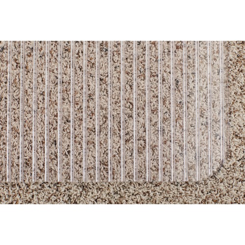 Chairmat, Linear, f/3/4" Medium Pile Carpets, 45"x53", Clear