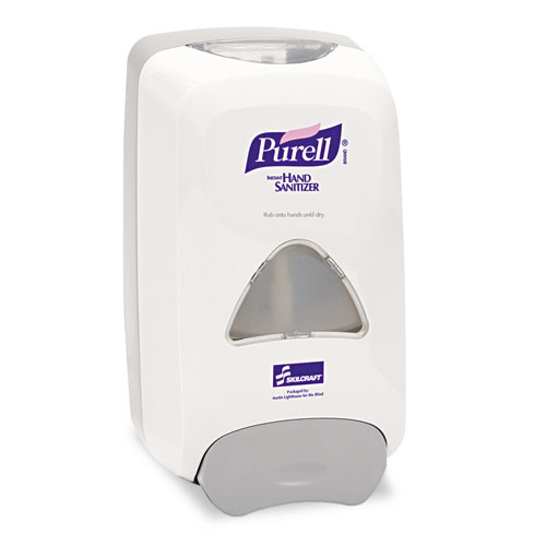 4510015512866, PURELL INSTANT HAND SANITIZER FOAM DISPENSER, 1200ML, GRAY, 6/BOX