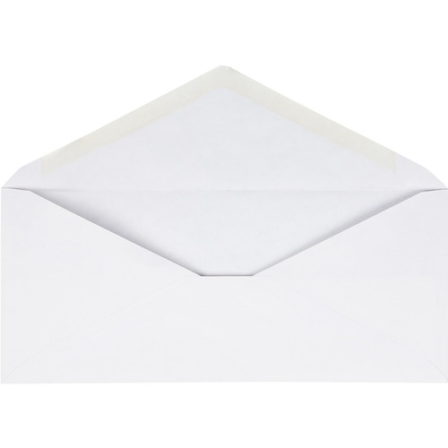 V-Flap Envelopes, No. 10, 250/BX, White