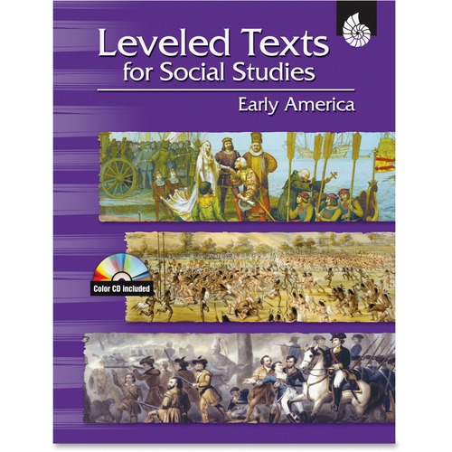 Leveled Texts,w/CD,Social Studies,Early America,Grade 4-12