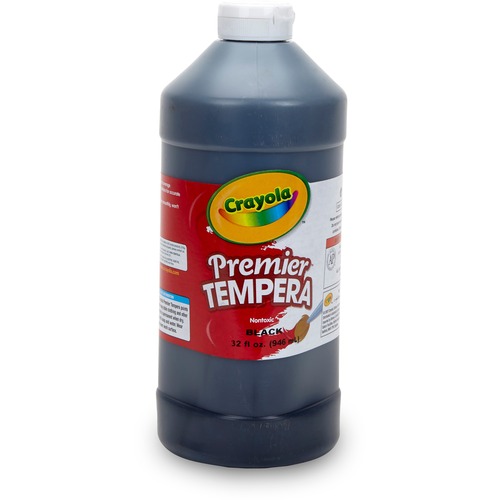 Tempera Paint, Premier, 32oz, Black