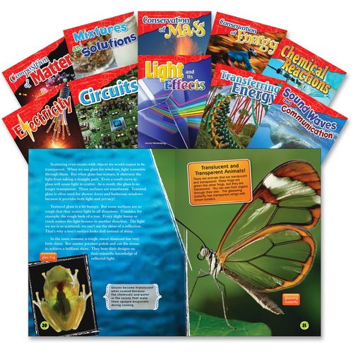 Physical Science Books, Grade 4-5, 10 Sets, Ast