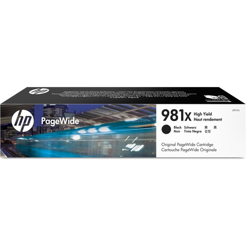 HP L0R12A (HP 981X) Black OEM High Yield Pagewide Inkjet Cartridge