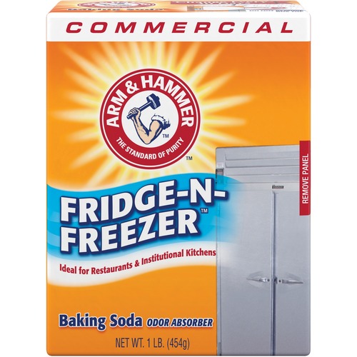 FRIDGE-N-FREEZER PACK BAKING SODA, UNSCENTED, 16 OZ, POWDER