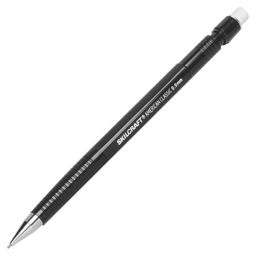 7520001615664, AMERICAN CLASSIC MECHANICAL PENCIL, 0.9MM, BLACK, DOZEN