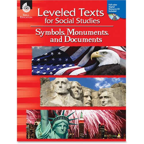 Leveled Texts,w/CD,Soc Studies,Sym/Mon/Doc,Grade 1-8