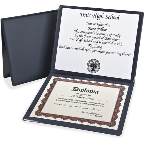 Diploma Cover, 12 1/2 X 10 1/2, Navy