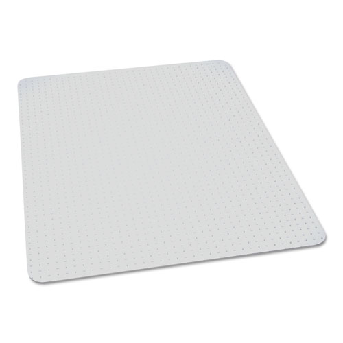 7220016568330, BIOBASED CHAIR MAT LOW TO MEDIUM PILE CARPET,60X60, NO LIP,CLEAR