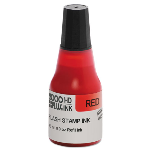 Pre-Ink High Definition Refill Ink, Red, 0.9 Oz. Bottle