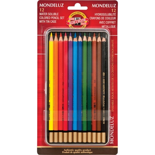 Mondeluz Pencils, 12/PK, Assorted
