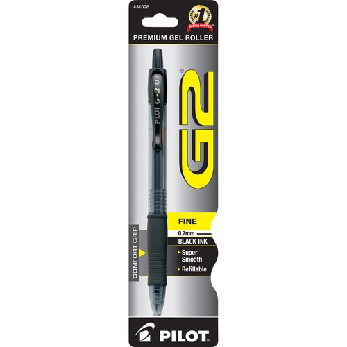 G2 Gel Pen, Retractable, Fine Point, Black