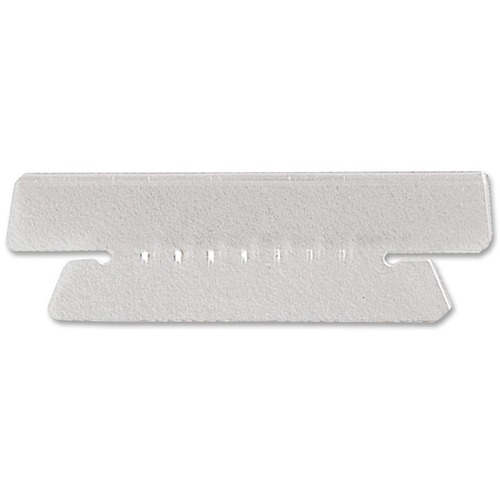 7510013754510, TABS FOR HANGING FILE FOLDERS, PLASTIC, CLEAR, 1/3 TAB CUT