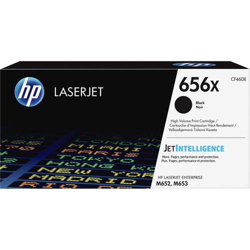 Hewlett-Packard  Toner Cartridge, HP 656X, High Yld, 27,000 Pg Yield, BK